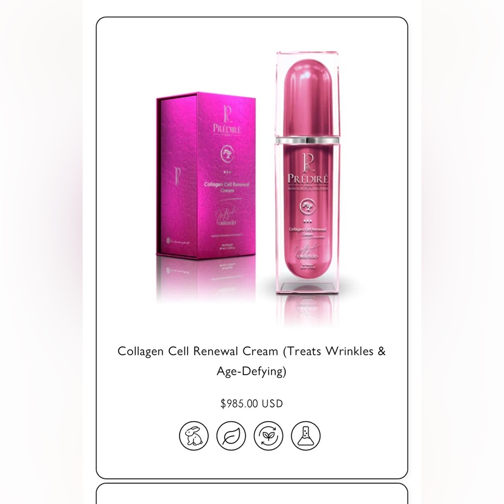 Prédiré Paris Skin Collagen Cell Renewal Cream - Picture 5 of 5